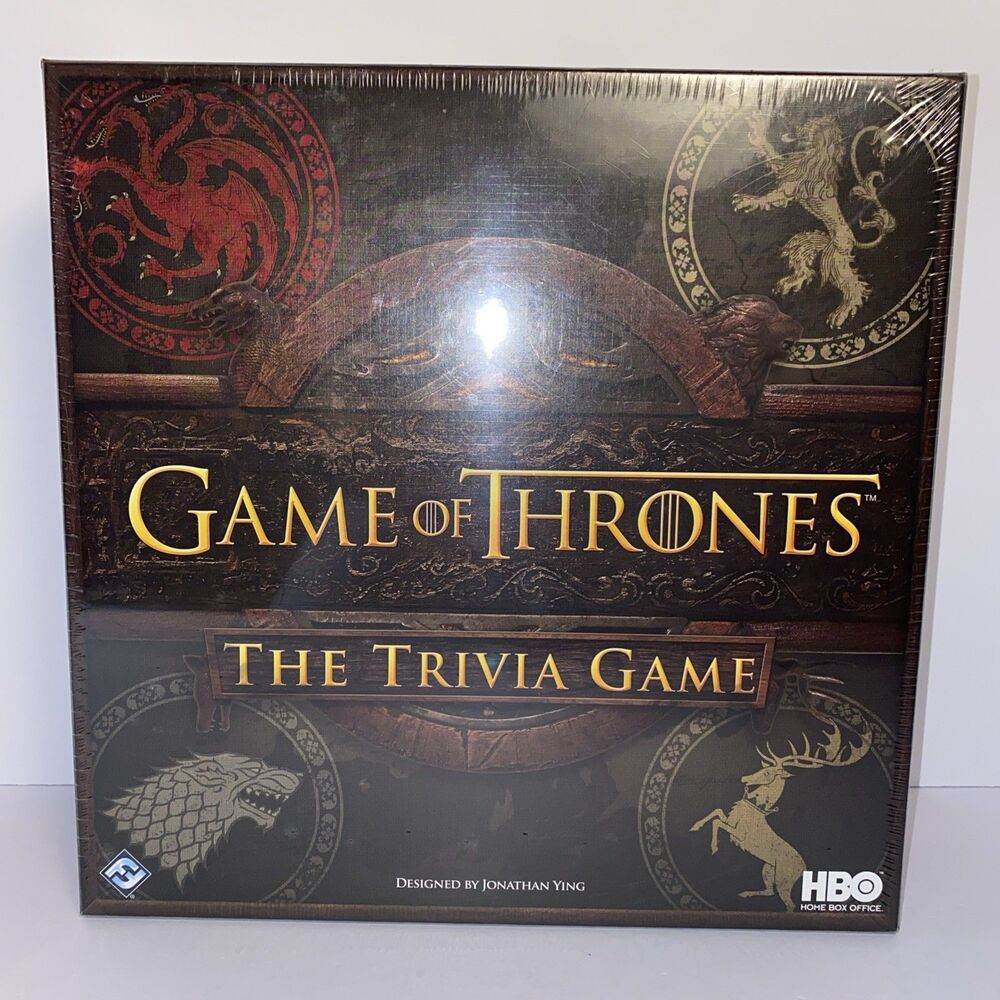 NEW Factory Sealed Game Of Thrones The Trivia Game - HBO 2015 Seasons 1 - 4